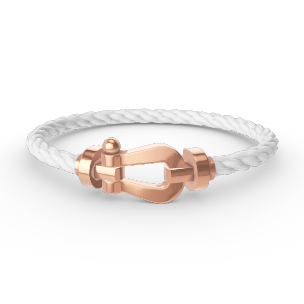 [Glow Jewelry]FORCE LARGE HORSESHOE NO DIAMOND BRACELET ROSE GOLD
