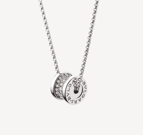 [Glow Jewelry]ZERO 1 SILVER DIAMOND NECKLACE