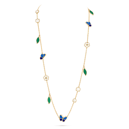 [Glow Schmuck] 26 NEUES KLEEBLATT 15 MOTIVE GLÜCKSKETTE