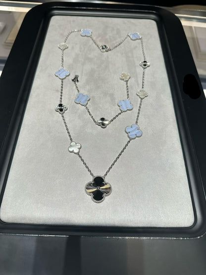 [¡®Glow Jewelry¡¯] 25 NEUE KLEE 15 MOTIVE LILA CHALCEDON