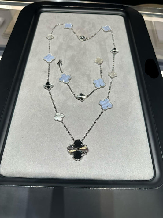 [¡®Glow Jewelry¡¯] 25 NEUE KLEE 15 MOTIVE LILA CHALCEDON