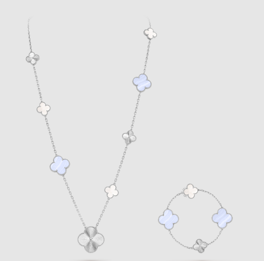 [¡®Glow Jewelry¡¯] 25 NEUE KLEE 15 MOTIVE LILA CHALCEDON