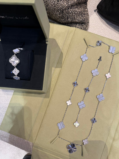 [¡®Glow Jewelry¡¯] 25 NEUE KLEE 15 MOTIVE LILA CHALCEDON