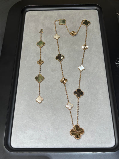 [¡®Glow Jewelry¡¯] 25 NEUE KLEE 15 MOTIVE GRAUES PERLMUTT