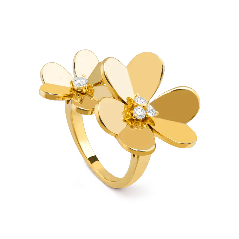 ¡®Glow Jewelry¡¯CLOVER COMOS GOLD DIAMANTRING