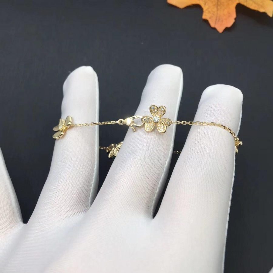 ¡®Glow Jewelry¡¯FRIVOLE GOLD 5 BLÜTEN ARMBAND