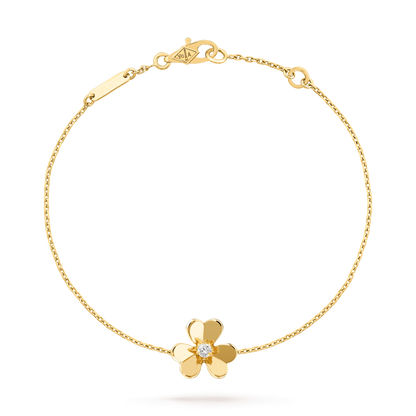 „Glow Jewelry“ FRIVOLE GOLDARMREIF MIT BLUMEN