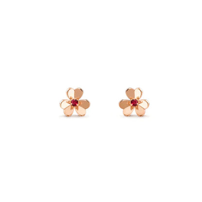¡®Glow Jewelry¡¯FRIVOLE BLUMEN-OHRRINGE ROSA