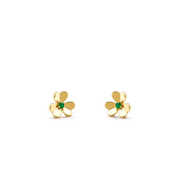 ¡®Glow Jewelry¡¯FRIVOLE  FLOWER MALACHITE EARRINGS
