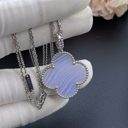 ¡®Glow Jewelry¡¯KLEE SILBER CHALZEDON GROSSE KLEE HALSKETTE