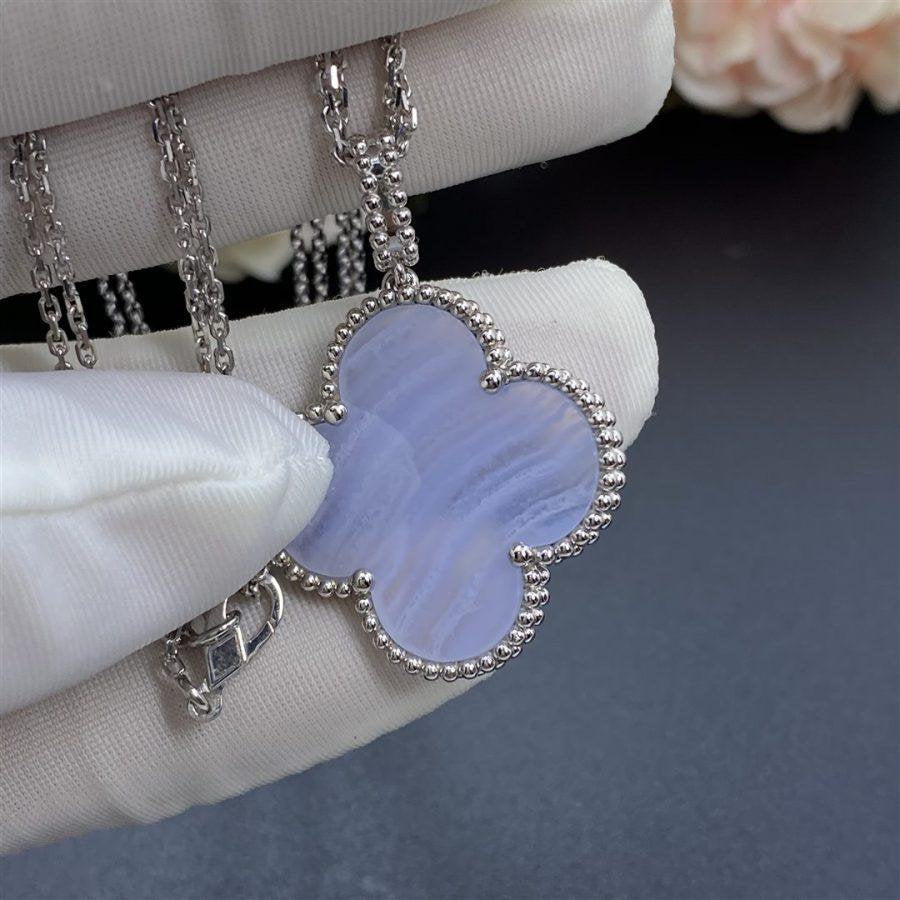 ¡®Glow Jewelry¡¯KLEE SILBER CHALZEDON GROSSE KLEE HALSKETTE