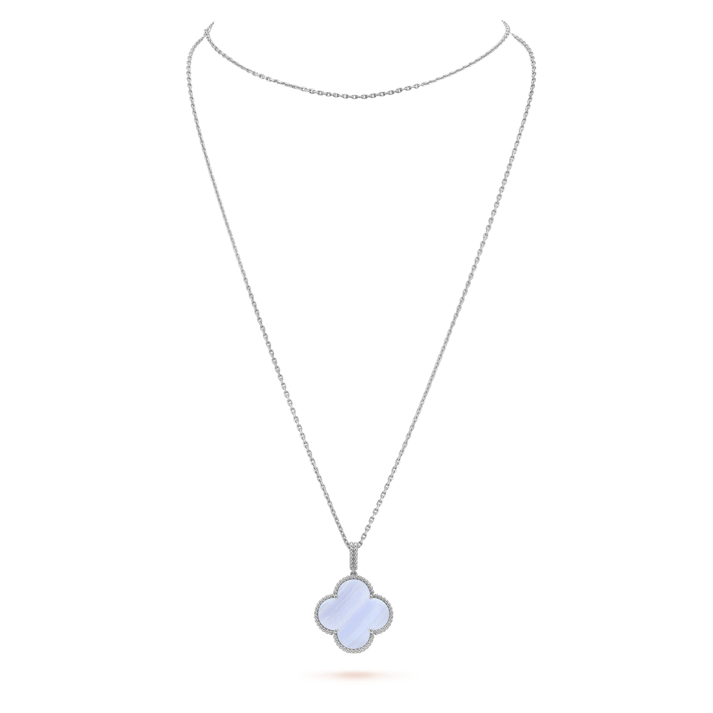¡®Glow Jewelry¡¯KLEE SILBER CHALZEDON GROSSE KLEE HALSKETTE