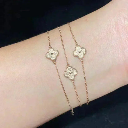 ¡®Glow Jewelry¡¯CLOVER SINGLE FLOWER BRACELET