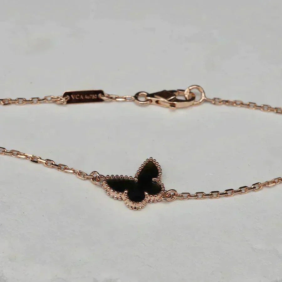 ¡®Glow Jewelry¡¯ BUTTERFLY ONYX SCHMETTERLINGSARMREIF