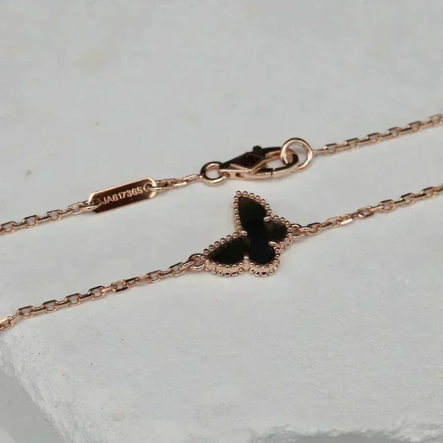 ¡®Glow Jewelry¡¯ BUTTERFLY ONYX SCHMETTERLINGSARMREIF