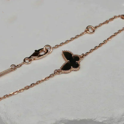¡®Glow Jewelry¡¯ BUTTERFLY ONYX SCHMETTERLINGSARMREIF