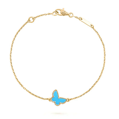 „Glow Jewelry“ BUTTERFLY TÜRKIS SCHMETTERLING ARMBAND
