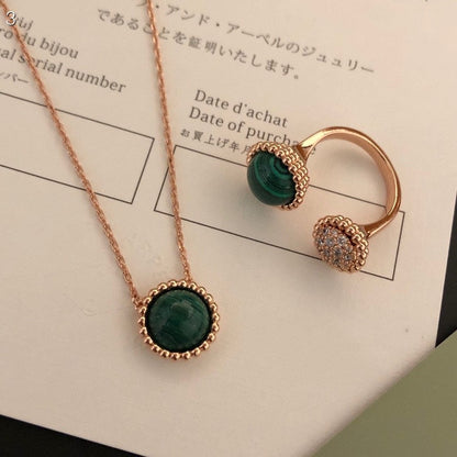 [Glow Jewelry]PERLEE COULEURS DIAMOND ROSE GOLD BETWEEN THE FINGER RING