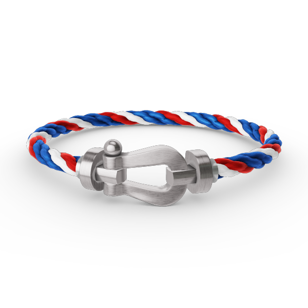 [Glow Jewelry]FORCE LARGE HORSESHOE NO DIAMOND BRACELET SILVER
