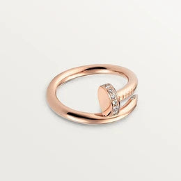 [Glow Jewelry]JUSTE RING 2.65MM PINK GOLD DIAMOND