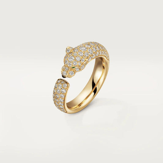 [Glow Jewelry]PANTHERE PINK GOLD DIAMOND RING