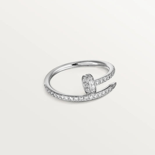 [Glow Jewelry]JUSTE RING 1.8MM SILVER DIAMONDS